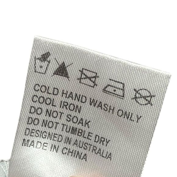 Princess Polly The Fairfield Floral Halter Top, Size 2 - Picture 4 of 5